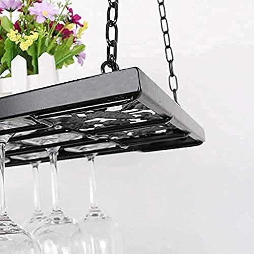 Iron Art Ceiling Wine Rack 60x31Cm