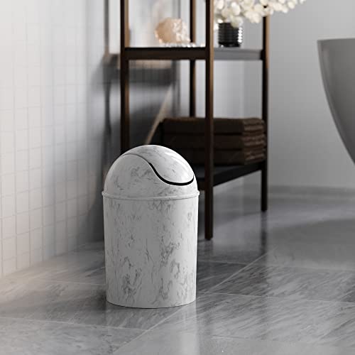 Umbra 125-Gallon Mini Trash Can with Swing-Top Lid