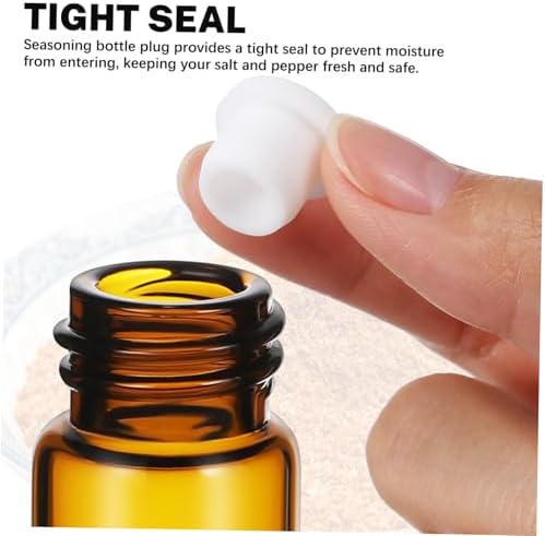 OUNONA 25 Pcs Salt Pepper Stoppers Replacement