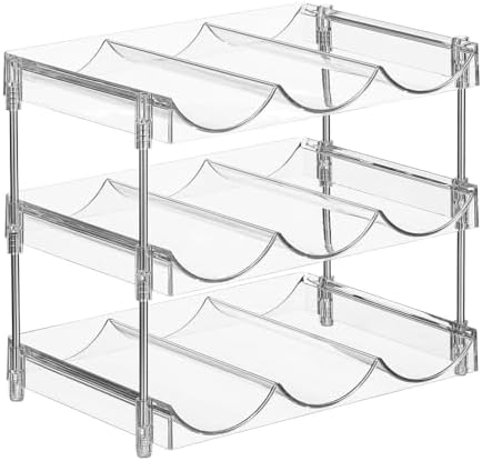Nate Home 9-Bottle Organizer for Fridge Cabinet Pantry