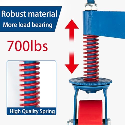 Mondogreet Heavy Duty 4 Inch Fence Gate Wheels 700lb