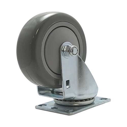 Snap-Loc 4 Inch Swivel Caster 375 LB Polyurethane