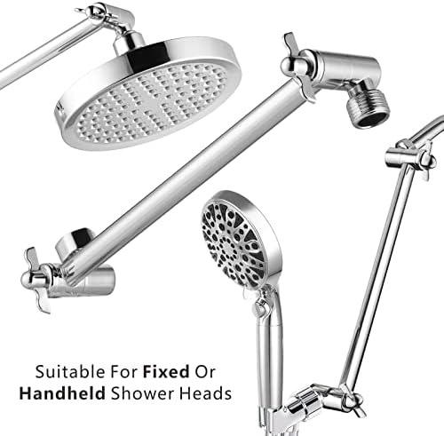 Nuodan 11 Inch Solid Brass Shower Arm Extension 1