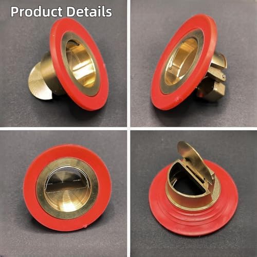 COLDDD 2Pcs Universal Brass Floor Drain Core