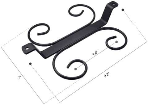 GeLive 9-inch Stemware Rack with 4 Hooks for Kitchen Bar RV
