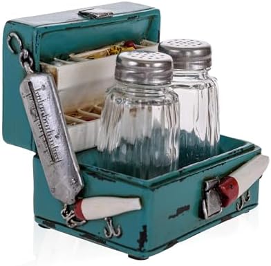 Pine Ridge Rustic Glass Salt and Pepper Shakers Set