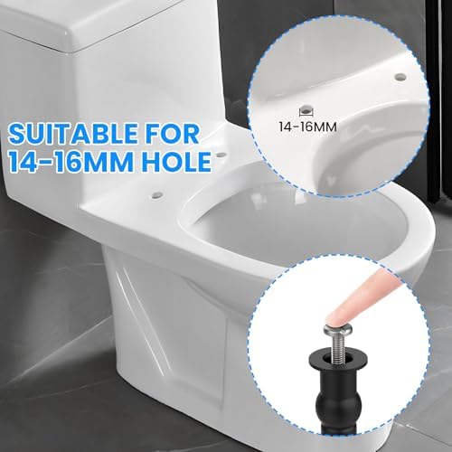 SDTC Tech 6 Pack Toilet Seat Hinge Screws