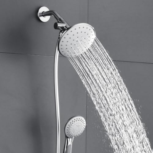 AccEncyc 6 Inch Stainless Steel Shower Arm Flange