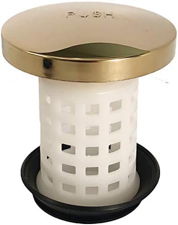 PermaFLOW Universal Tub Drain Hair Catcher with Replaceable Finish