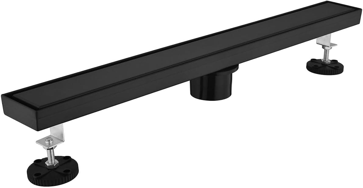 Neolun 28-Inch Linear Shower Drain with Hair Strainer