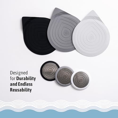 Shower Ring and Stop Ring Bundle Gray