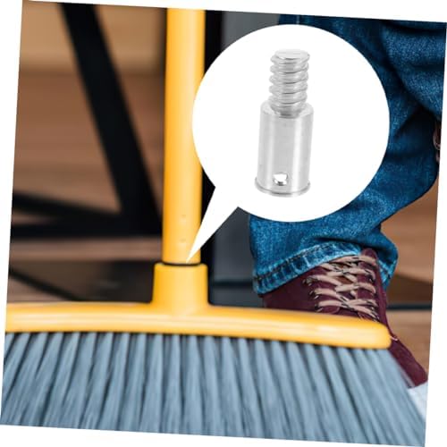 CALLARON 8pcs Threaded Broom Handle Tips for Mop Pole Replacement