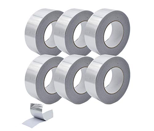 Syurund 2in x 55yd Aluminum Foil Duct Tape 6-Pack