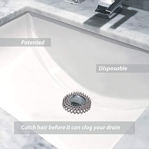 Evriholder Vanity Sink Drain Savers 12-Pack