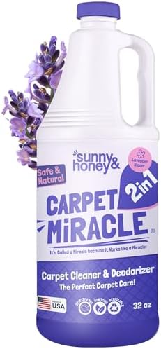 Sunny And Honey Carpet Cleaner Shampoo 32 Fl Oz Light Lavender