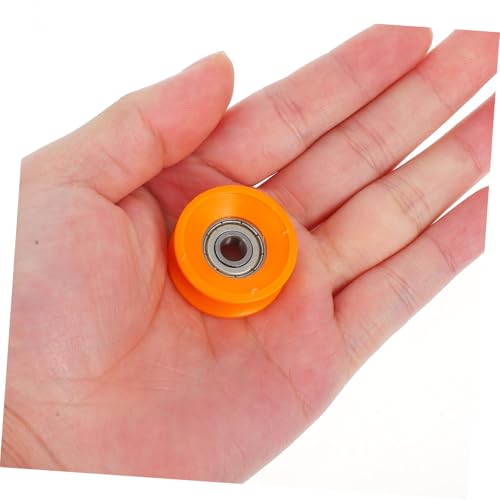 5 Pcs U Groove Nylon Sliding Door Rollers with Steel Bearings