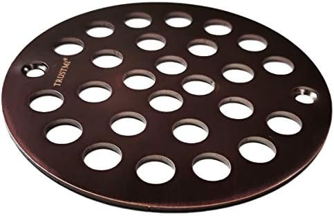 TRUSTMI 4 Inch Screw-in Shower Drain Cover Replacement Oil Rubbed Bronze