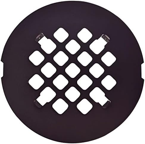 iyax 4-14 Snap-in Round Drain Strainer Replacement Cover Oil Rubbed Bronze