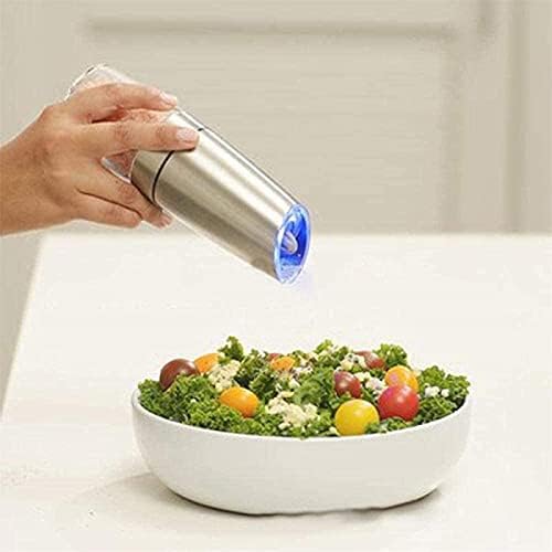Electric Salt and Pepper Grinder Set with Gravity Sensor