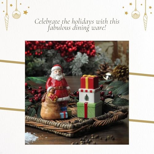 Spode Christmas Tree Salt Pepper Shaker Set 2-Piece
