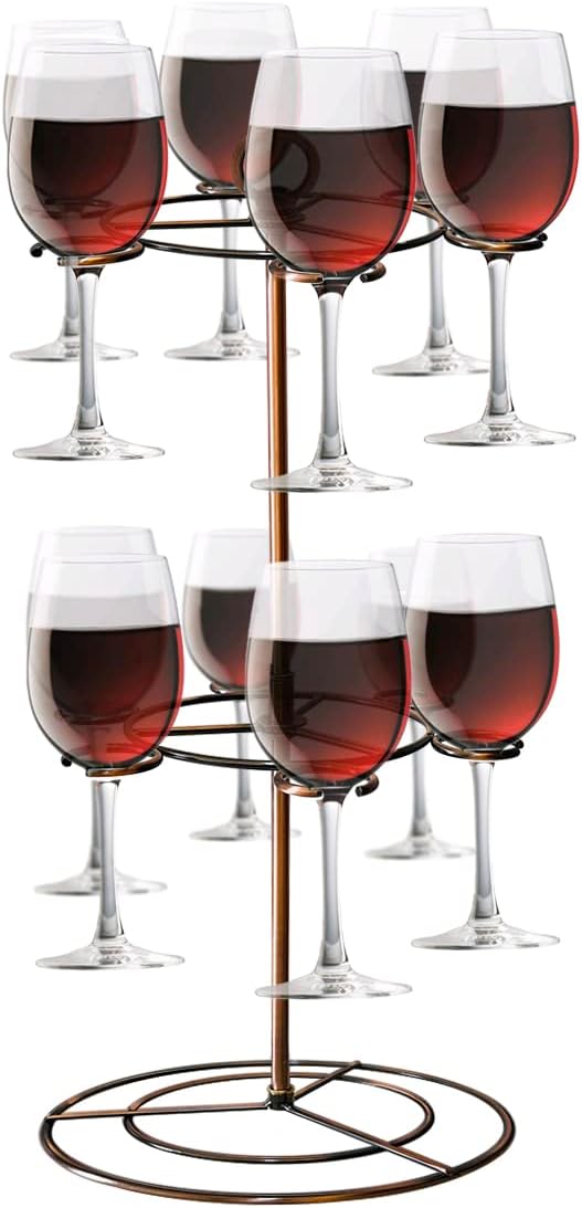 GeLive Bronze Champagne Stand Holder for Party