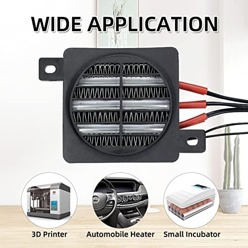 PTCYIDU PTC Fan Heater 110V 400W Energy Saving