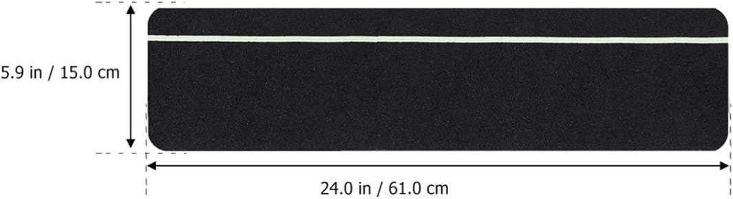 Yellow Non-Slip Safety Warning Tape with Glow in the Dark
