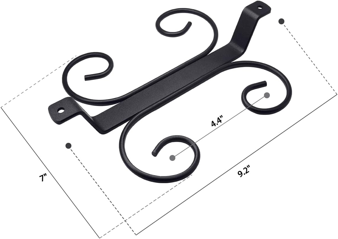GeLive 9-inch Stemware Rack with 4 Hooks for Kitchen Bar RV