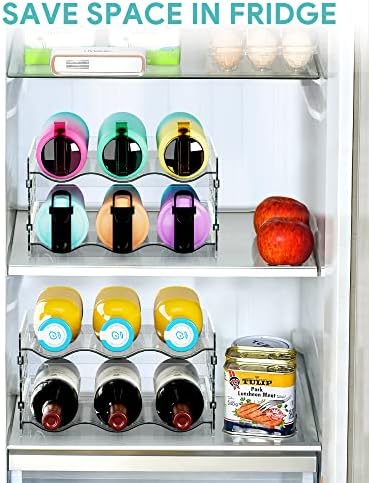 Areforic 2 Pack Stacking Water Bottle Organizer