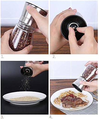 sdneNest Salt Pepper Grinder Set