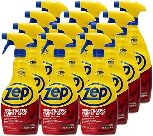 Zep High Traffic Carpet Cleaner - 32 Ounces Case of 12