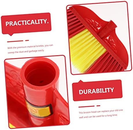 SHERCHPRY Plastic Broom Head Replacement