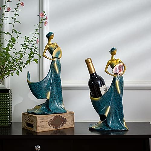 NUPTIO Wine Bottle Rack Countertop Stand