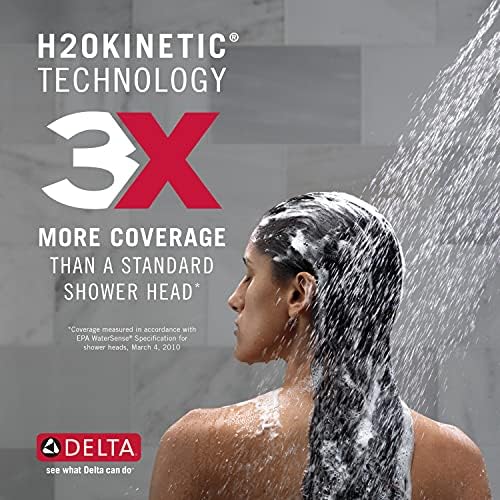 Delta HydroRain 5-Spray Dual Shower Head and Handheld Set