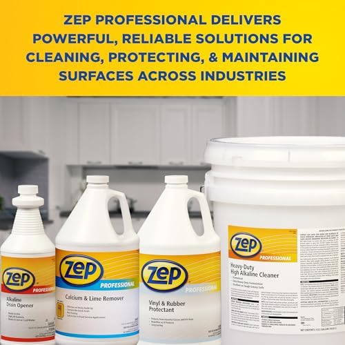 Zep Industrial Calcium and Lime Remover 128 oz Case of 4