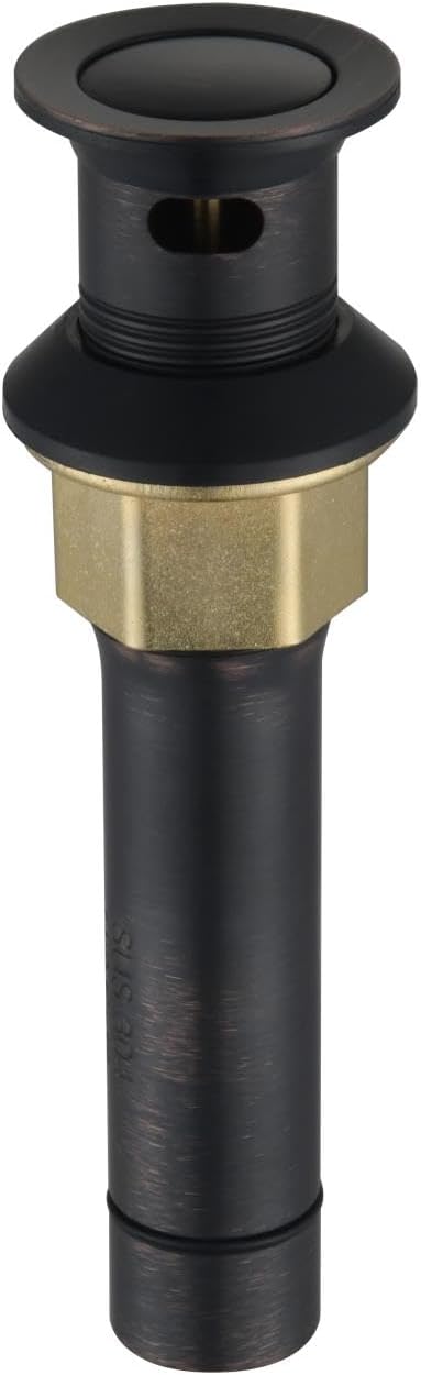 PARLOS Pop Up Sink Drain Stopper with Overflow Oil Rubbed Bronze