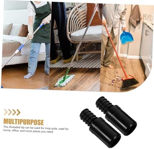 8pcs Threaded Tip Replacement for Broom Mop Handles