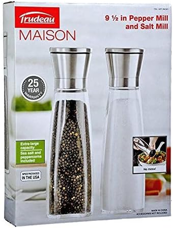 Trudeau Maison 95 Inch Pepper and Salt Mill 1