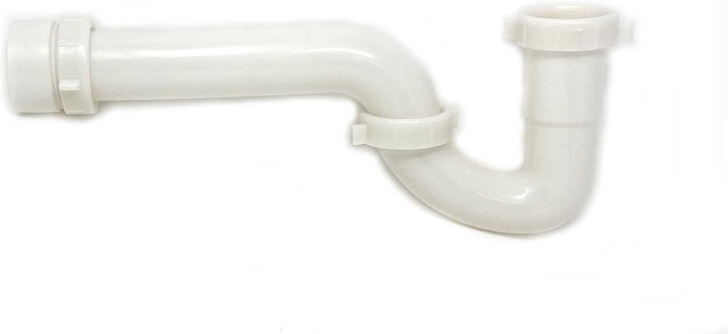 1 12 P Trap Kitchen Sink Bathroom Kit with PVC Adapter