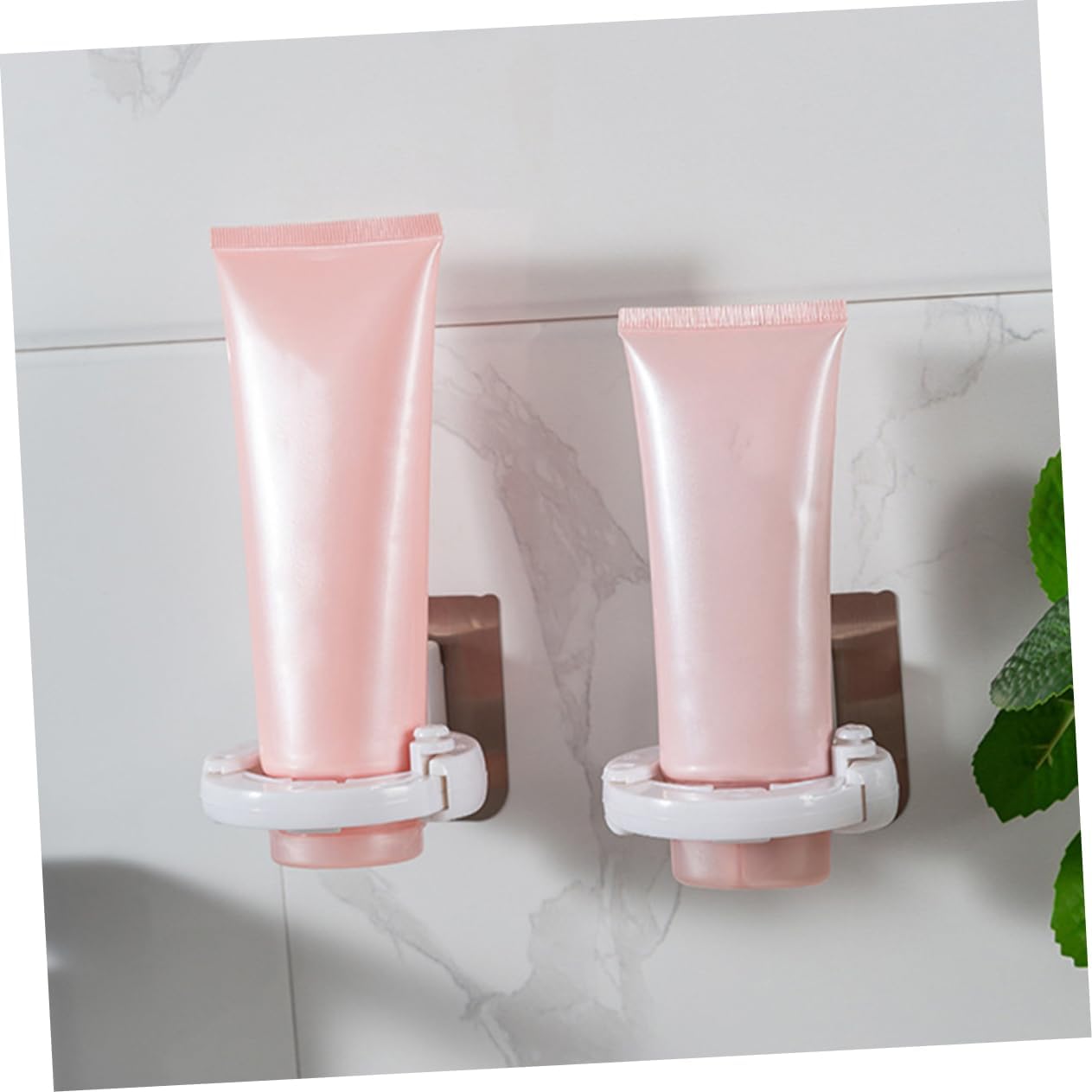 STOBAZA 3pcs Wall-Mounted Shower Gel Holders