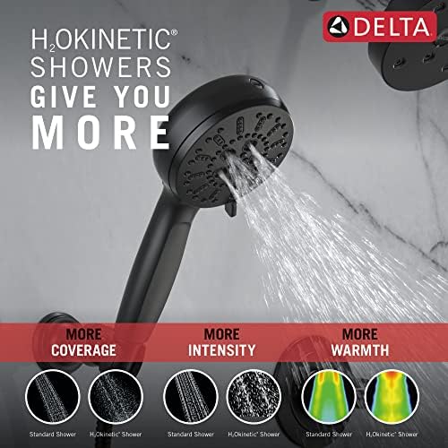 Delta 7-Setting Wall Mount Hand Shower with Cleaning Spray