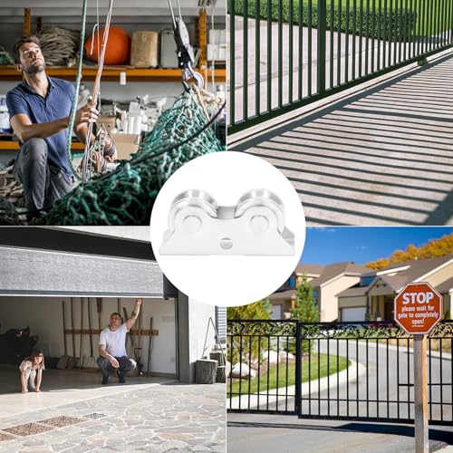 Yuecoom V Shape Double Bearing Caster for Heavy Duty Rolling Gates