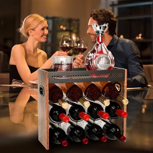 KLM 3-Tier Wine Rack Holds 12 Bottles