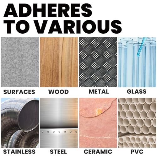 ADHES Heavy Duty Aluminum Foil Tape 2 Inch x 210 Feet
