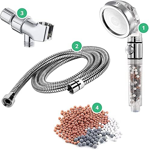 StoneStream EcoPower Handheld Shower Head with 3 Spray Settings