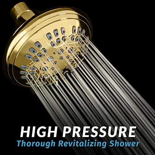 ShowerMaxx ImperialShine Gold Fixed Shower Head