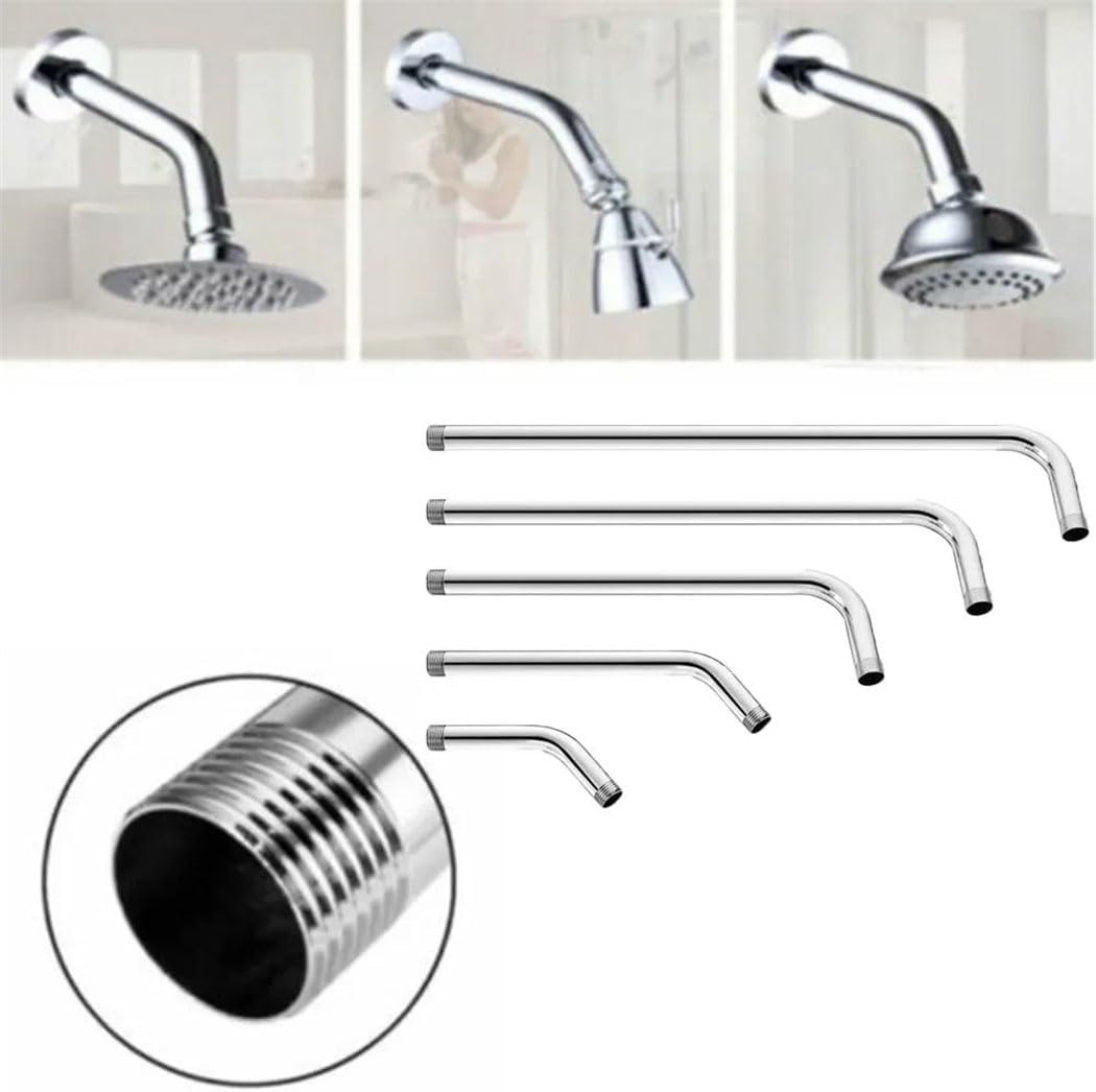 Stainless Steel Drip-Free Shower Arm for Bathroom