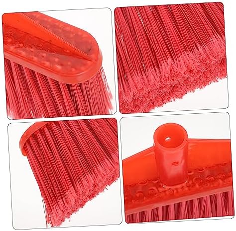 Minkissy Plastic Broom Head Replacement for Home Cleaning