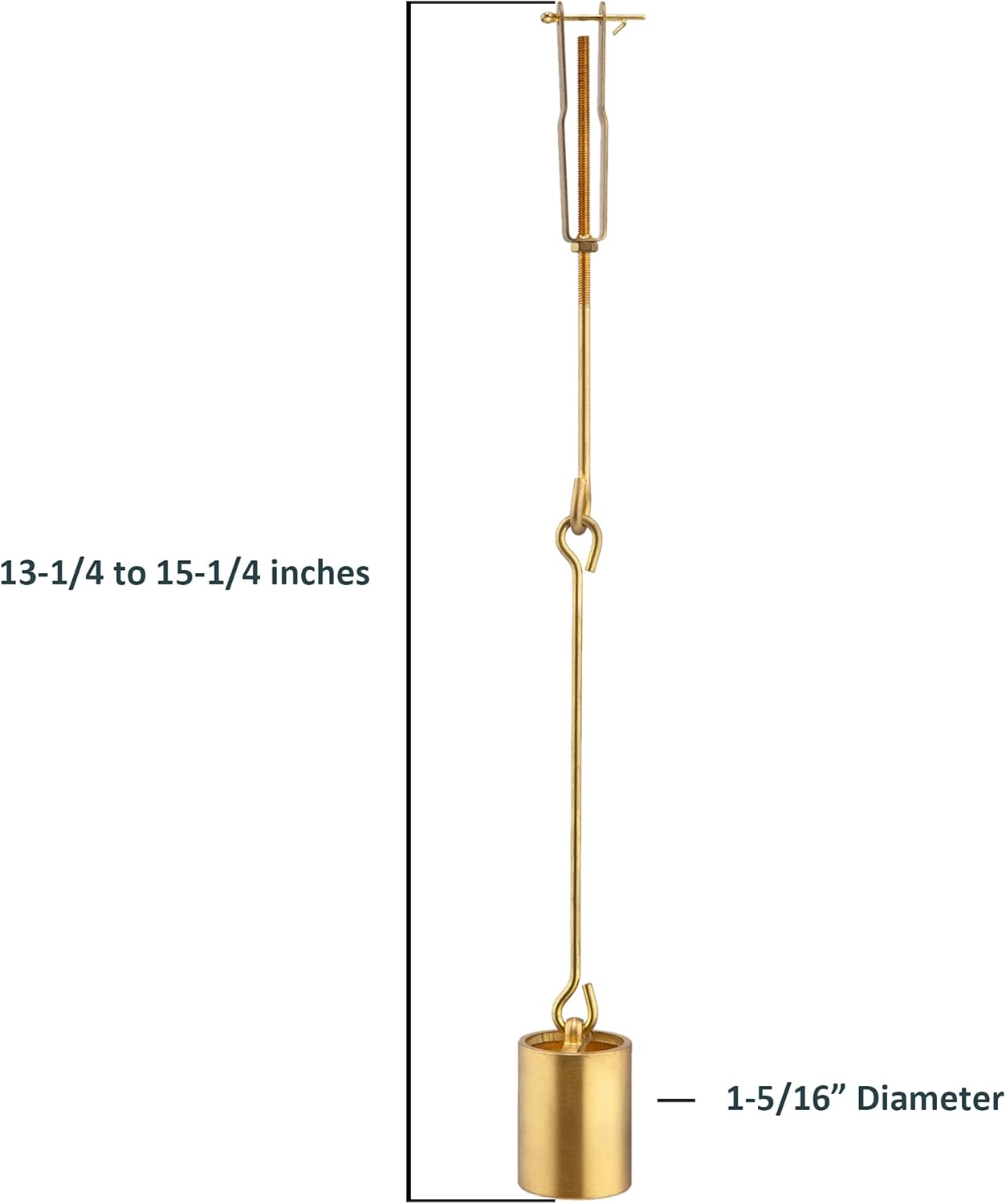 Artiwell Tub Drain Linkage Assembly Solid Brass