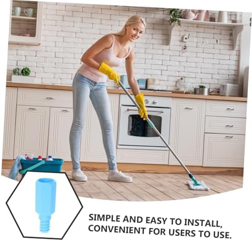 Threaded Head Mop Rod Adapter for Broom Handles